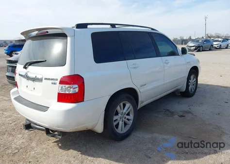 2006 Toyota Highlander Hybrid V6 from USA, damaged, VIN JTEDW21A260009922